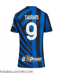 Günstige Inter Milan Marcus Thuram #9 Heimtrikot Damen 2024-25 Kurzarm